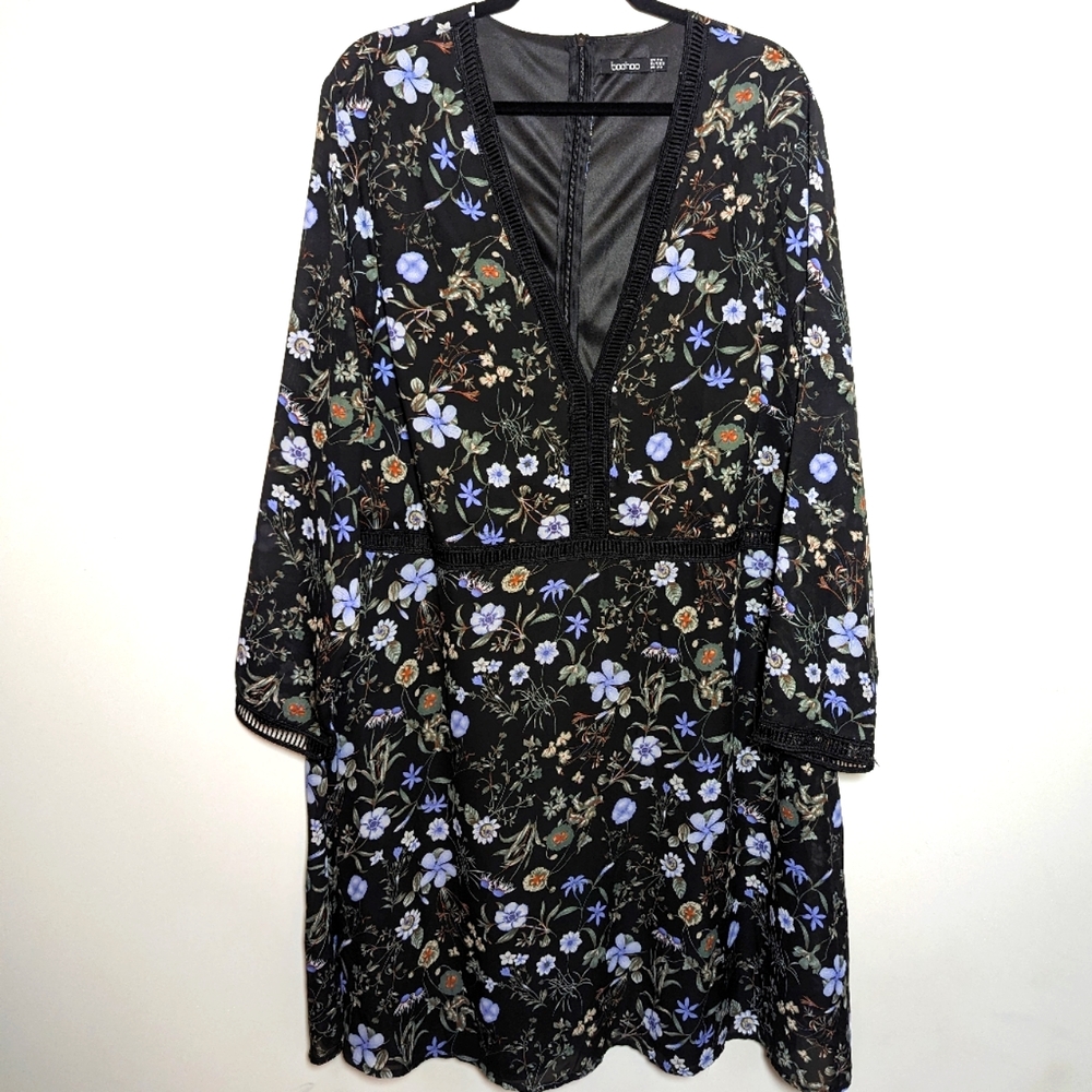 Black Floral Dress